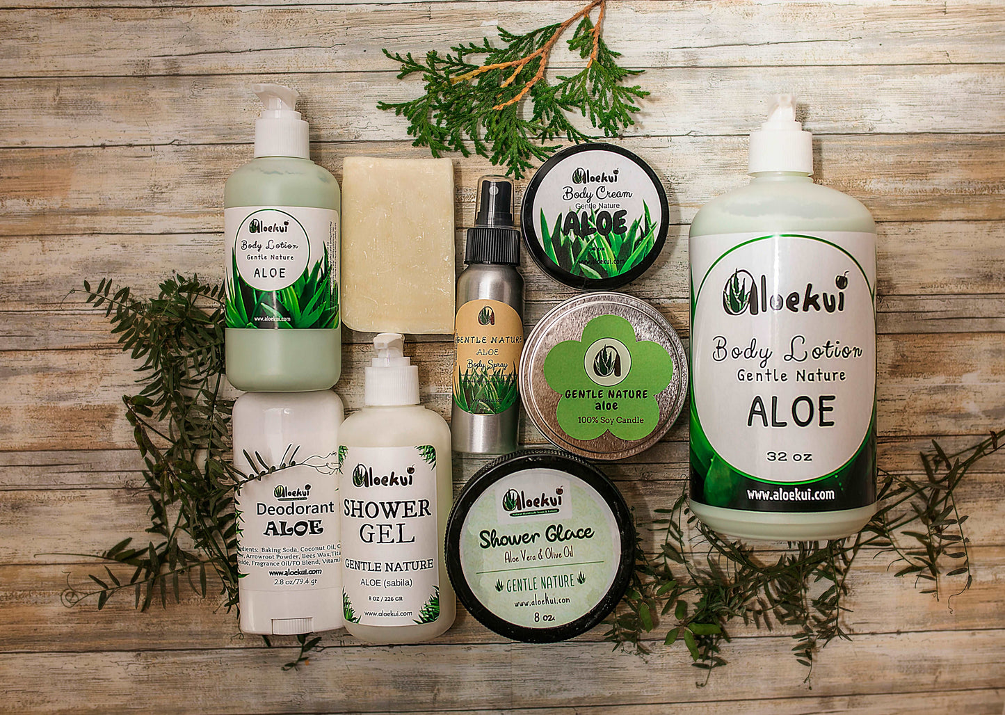 Aloe Aloekui Entire  Bath Collection