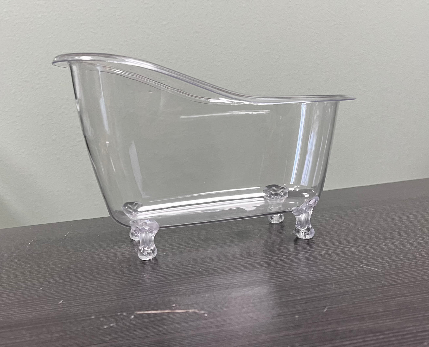 Clear Bathtub gift container